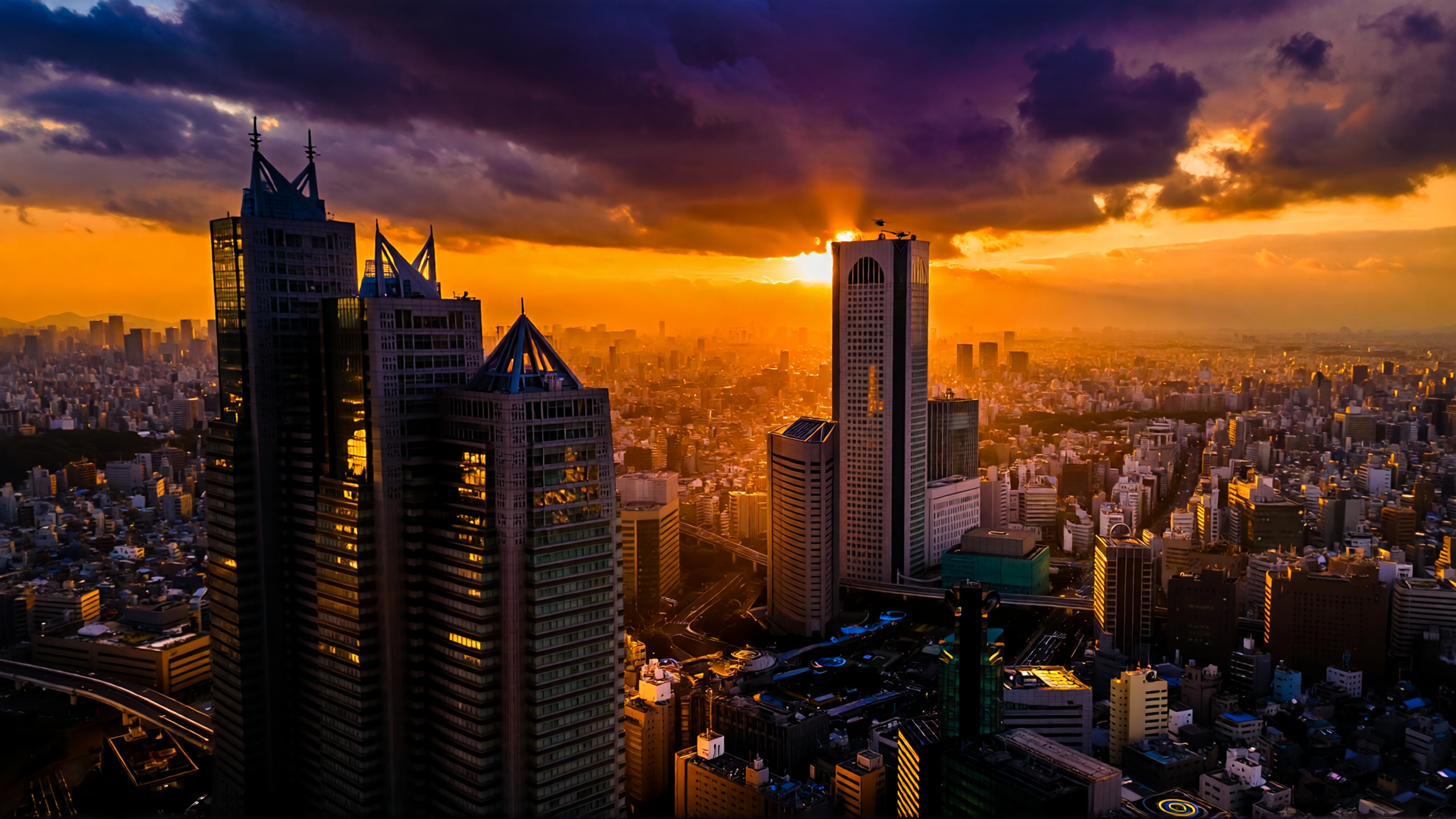 Tokyo skyline